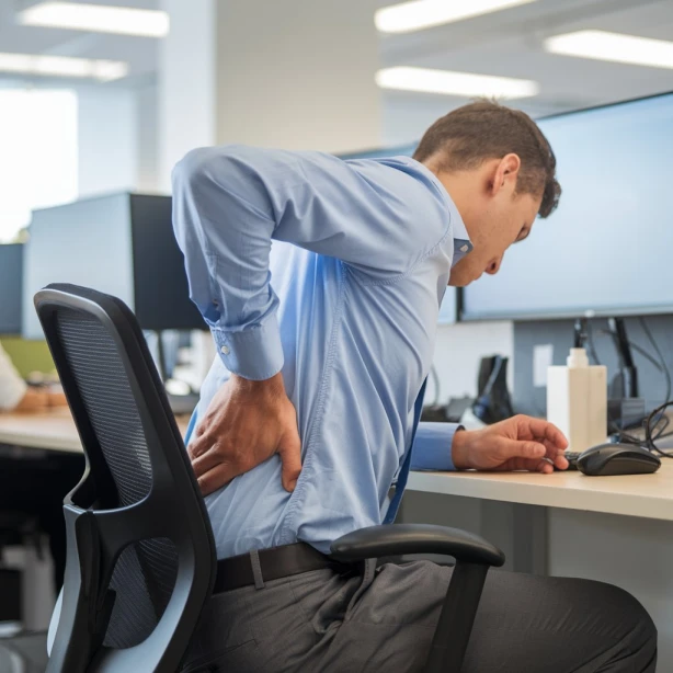 ból lędźwi od siedzenia - jak sobie z nim poradzić?